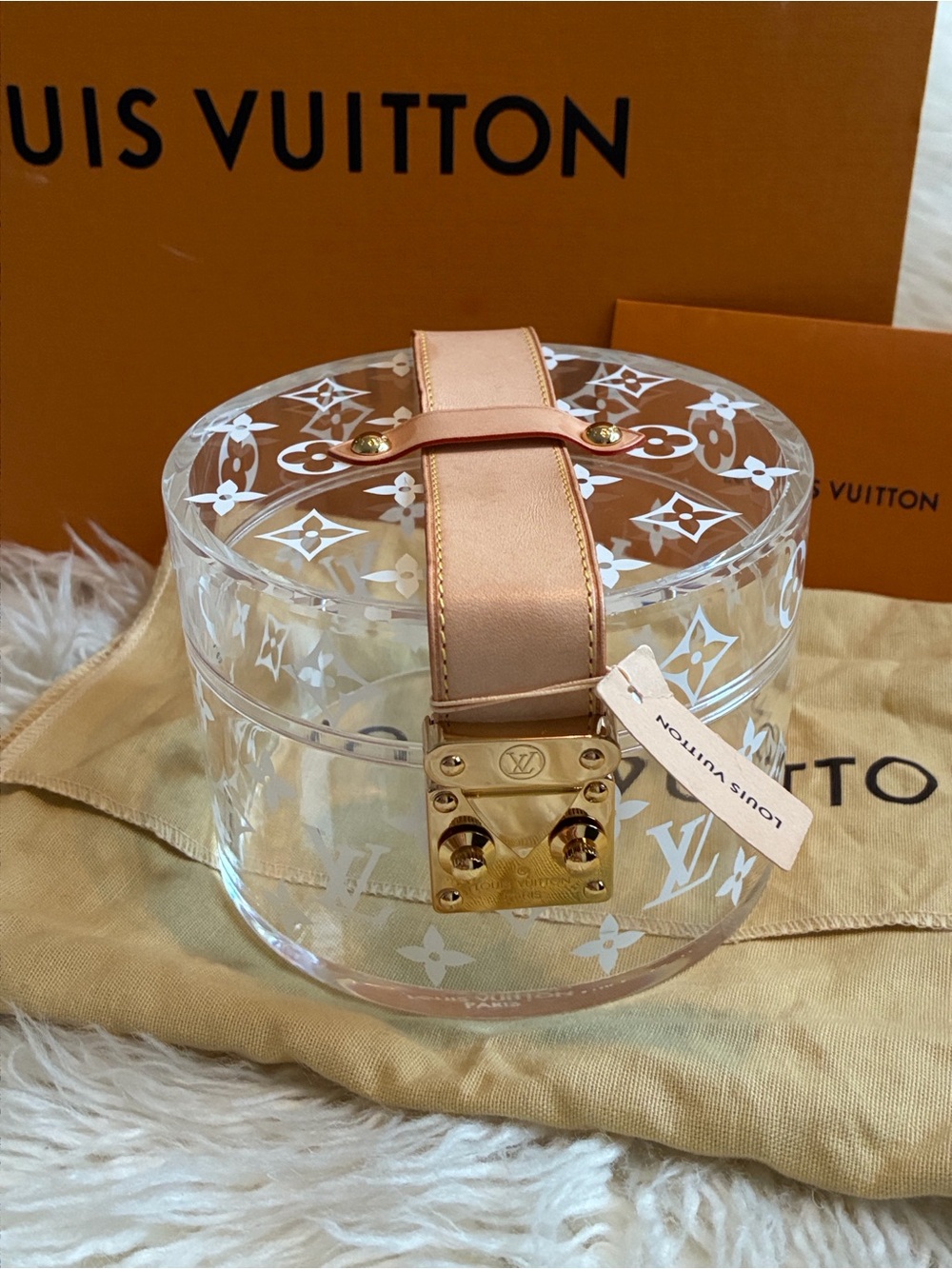 Louis Vuitton Transparent Scott Box